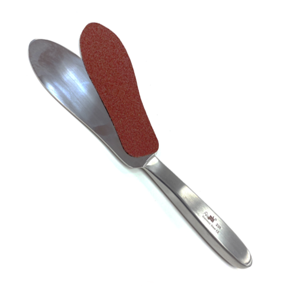 MBI® Lime pour callosités en acier inoxydable 9¼''