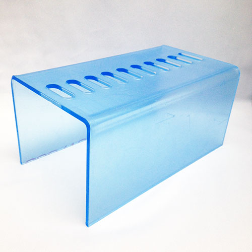 Support en plexiglass pour 10 pinces
