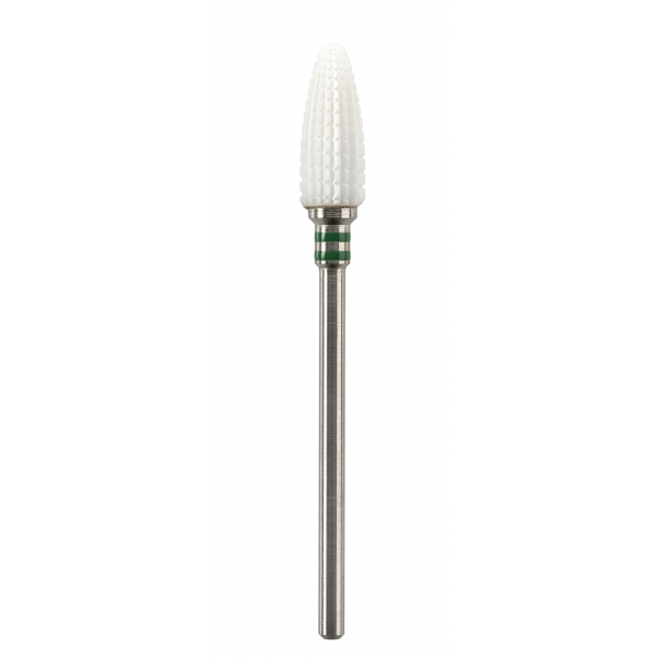 [2EK7275060] EDENTA® Large conical ceramic bur - plain toothing w/ cross cut (green tag)